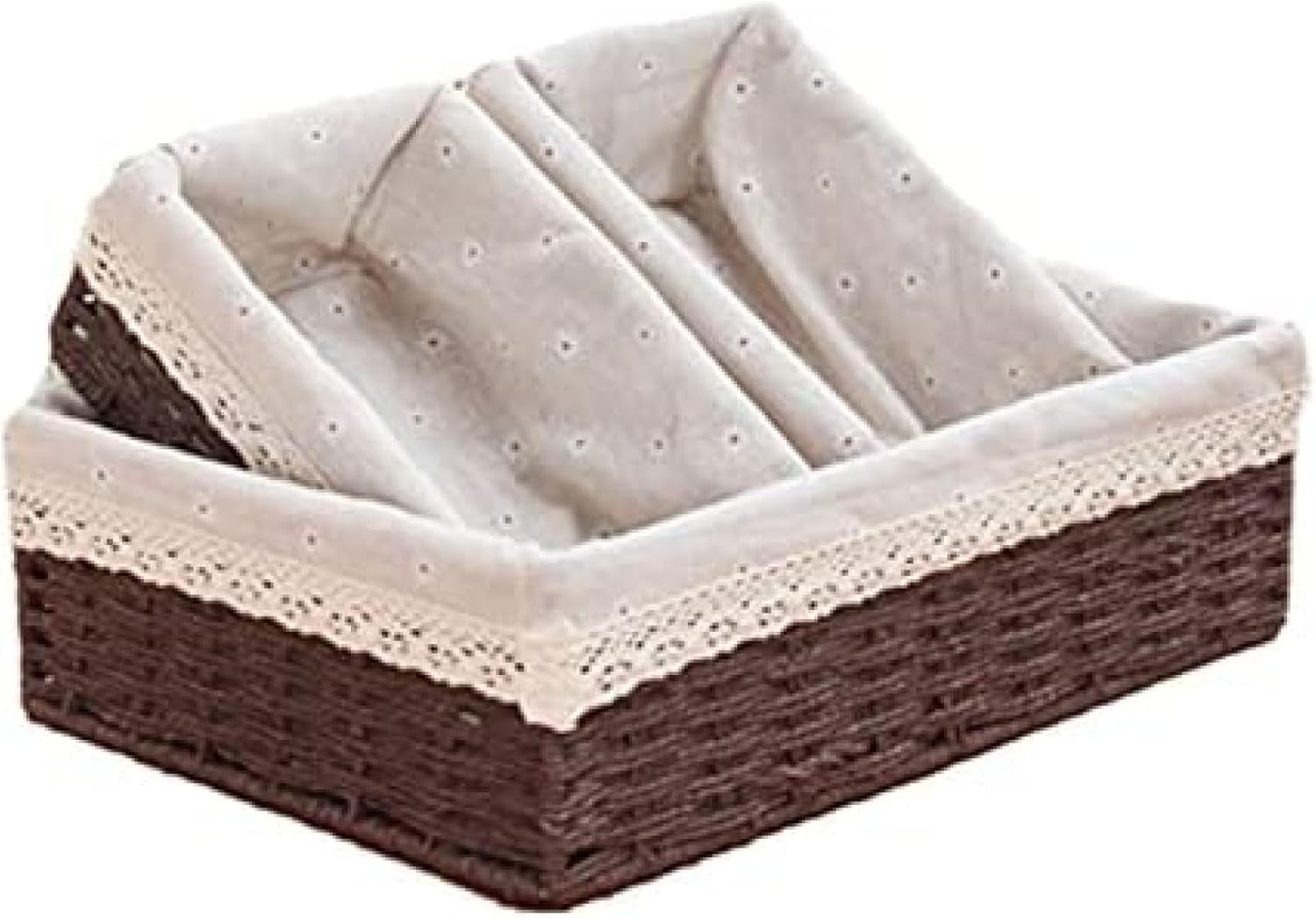 収納ボックス パンかご 洗えるバスケット 野菜バスケット 竹細工製品 ストレージ スタイル4 バンバスケット 竹かご 家庭用 厨房 野菜の洗浄 手編みカゴ ウォータープルーフ ファームハウス 乾燥用バ