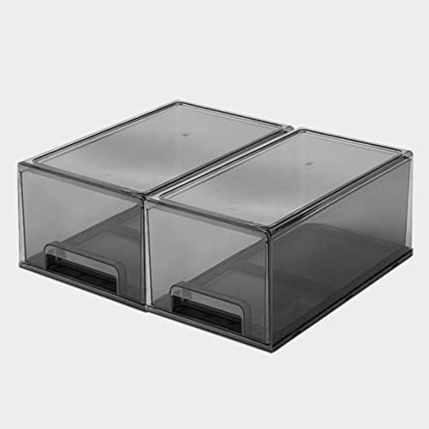 収納ケース 卓上収納ボックス 小物収納 プラスチック 透明 収納ケース 化粧品 事務用品 文房具整理 組..