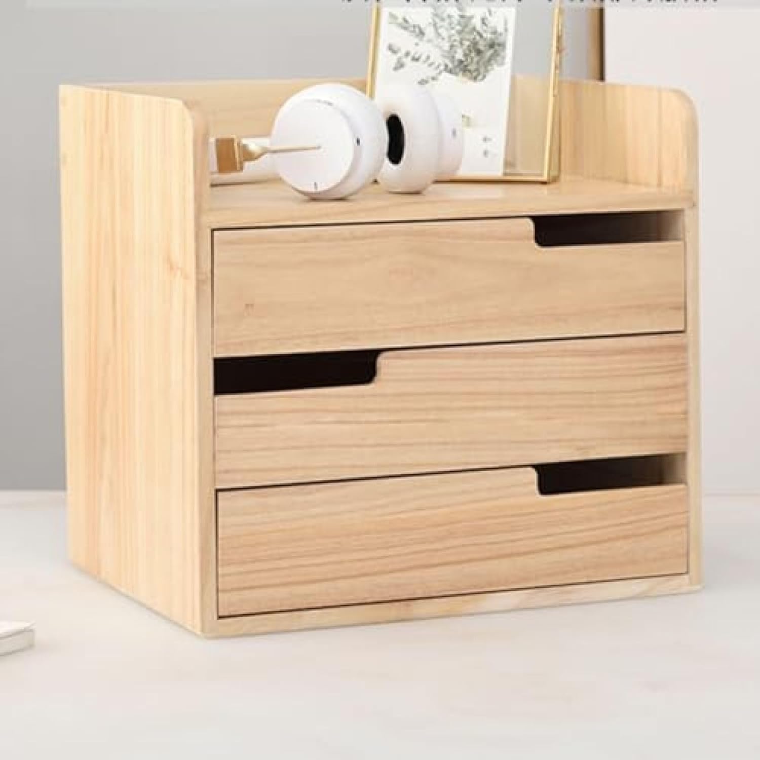 卓上収納ボックス 大容量 引き出し 小物入れ リモコンラック アクセサリー収納 収納ボックス 小物収納 卓上収納 文房具収納 3化粧品収納 机上収納 書斎用 完成品 引き出し 小物収納ケース オフィス