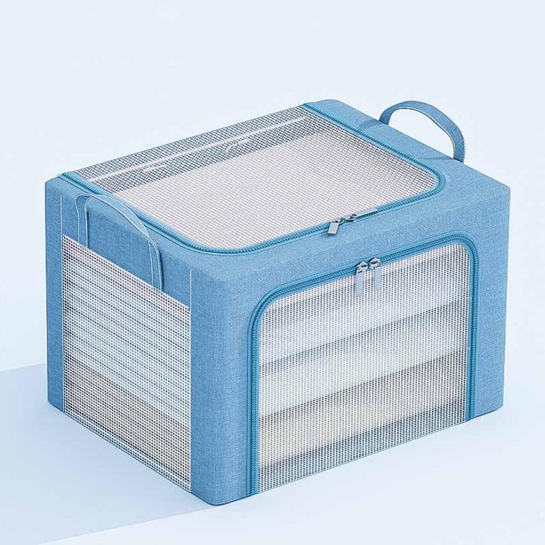 ふた付き 収納ボックス 収納BOX 取っ手付き 収納ケース おしゃれ シンプル かわいい 押し入れ収納 クローゼット収納 洋服収納 タオル収納 衣類収納ケース ふた付き 40*30*20 大容量 様式