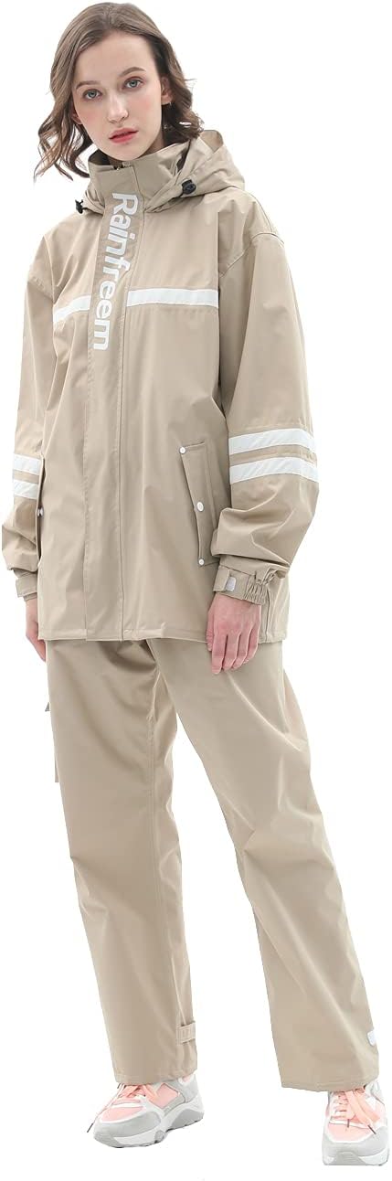 レインウェア上下セット レディース レインコート メンズ レインスーツ 上下セット 男性 雨合羽 女性 ..