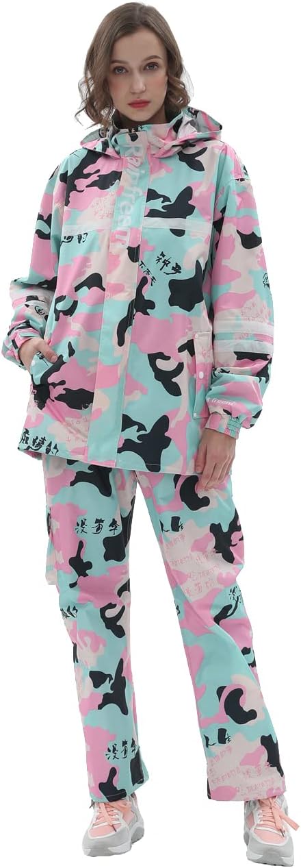 レインウェア上下セット レディース レインコート メンズ レインスーツ 上下セット 男性 雨合羽 女性 ..