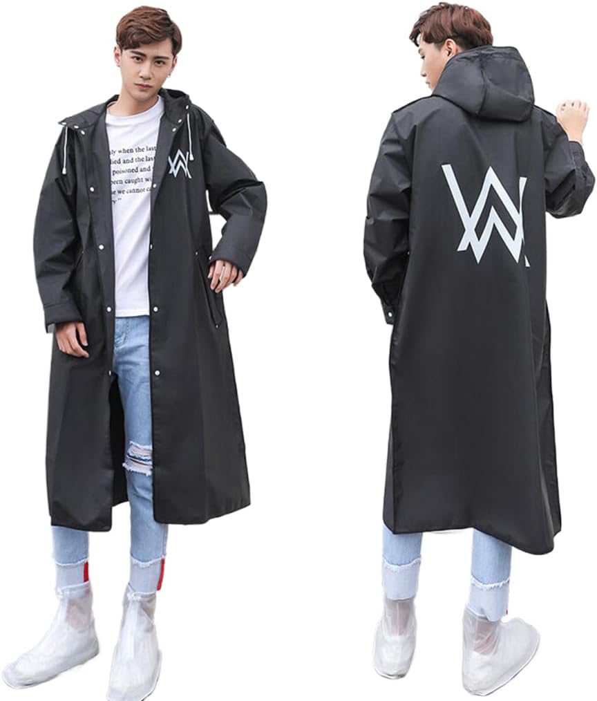 レインコート メンズ レインポンチョ レインウェア 雨合羽 雨カッパ 雨具 撥水 防風 軽量 耐久性 おし..