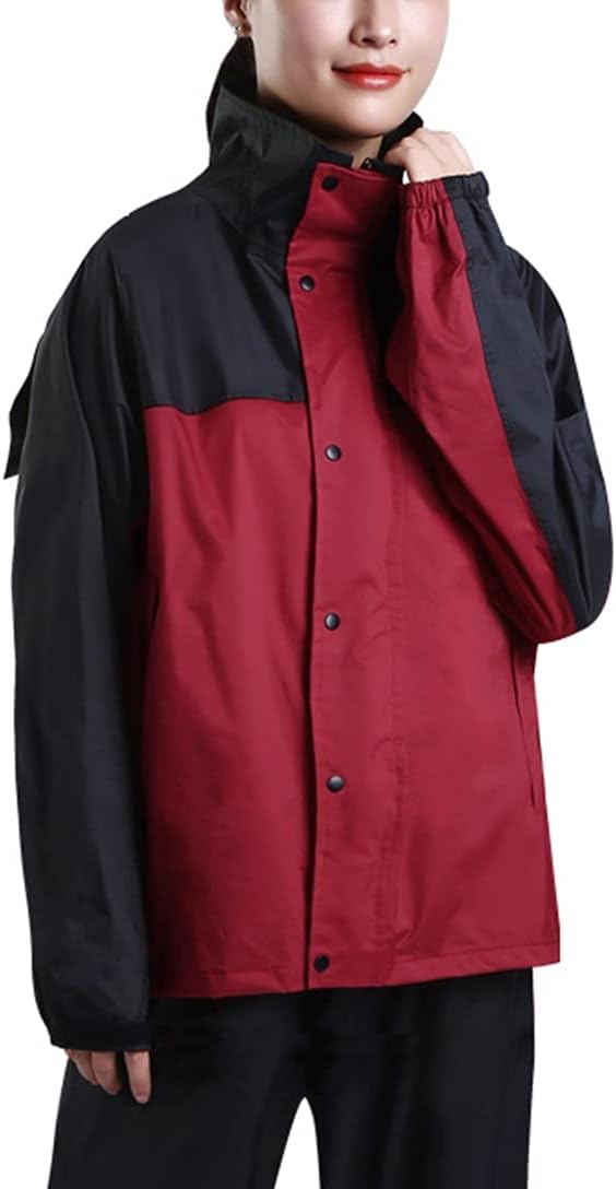 レインウェア メンズ 透湿 レインコート レディース 防水 レインスーツ 男女兼用 撥水 カッパ 女性 雨..