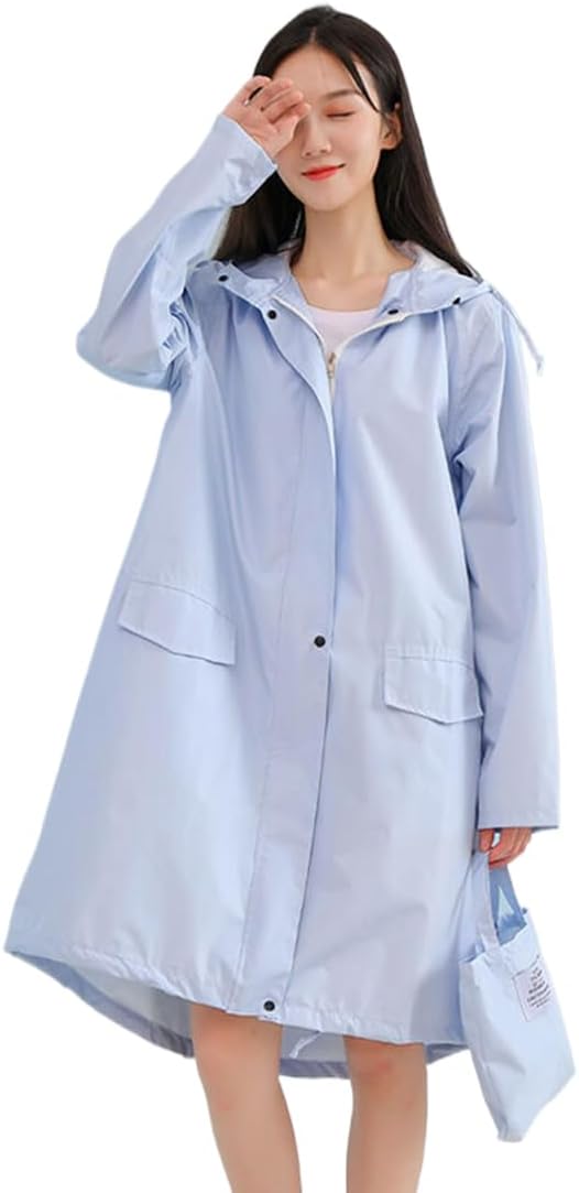 レインコート レインポンチョ レインウェア おしゃれ 雨合羽 雨カッパ 雨具 撥水 防風 軽量 耐久性 バ..