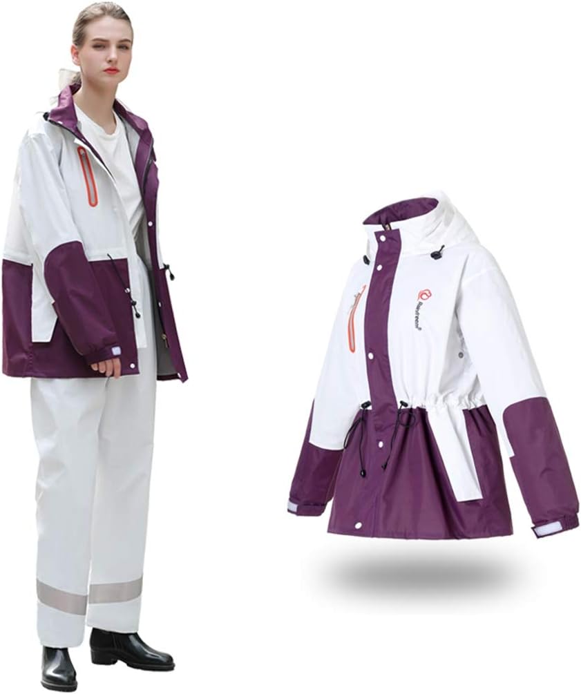 レインスーツ 上下セット メンズ レインコート レディース レインウェア上下セット 男性 雨合羽 女性 ..