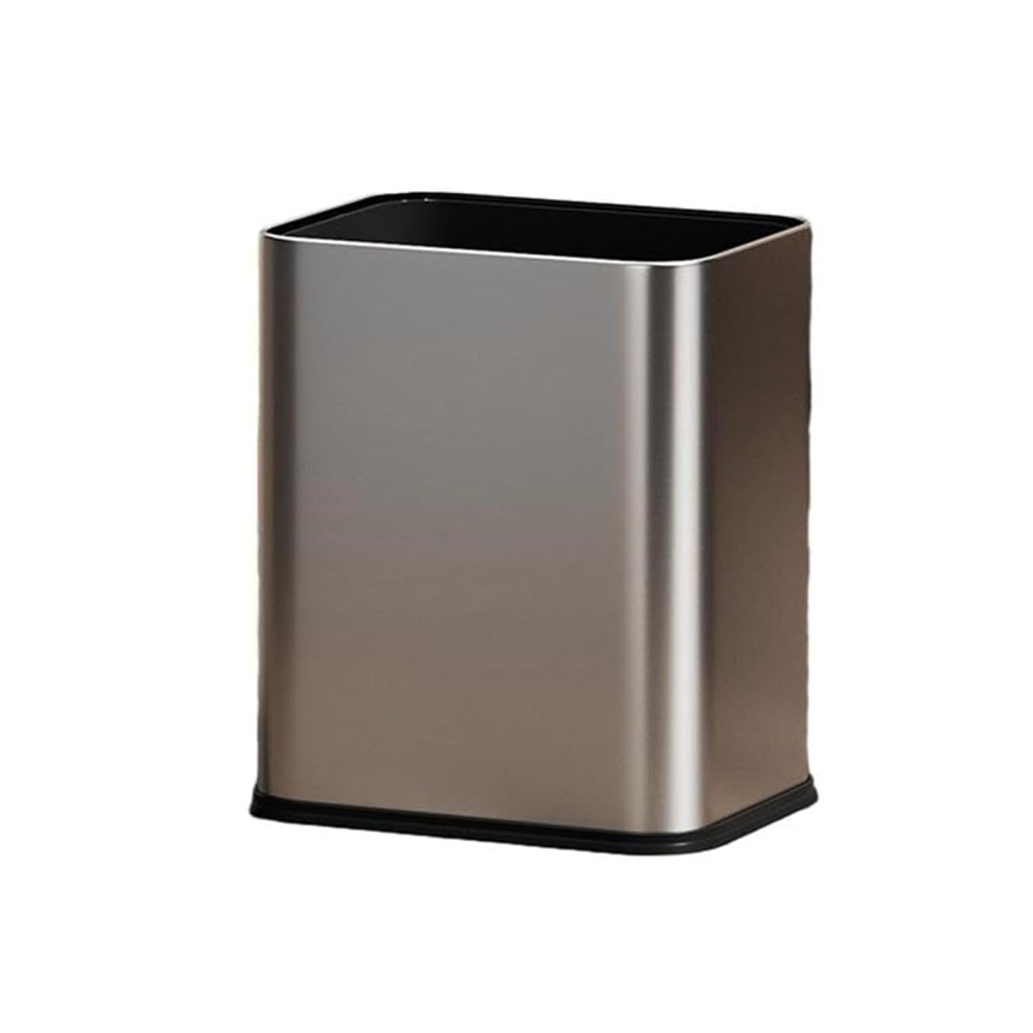 ゴミ箱 フタなし 15L ダストボックス 角型 ごみ箱 ゴミ袋が見えない スリム おしゃれ シンプル 抗菌 部屋 キッチン リビングルーム ト..