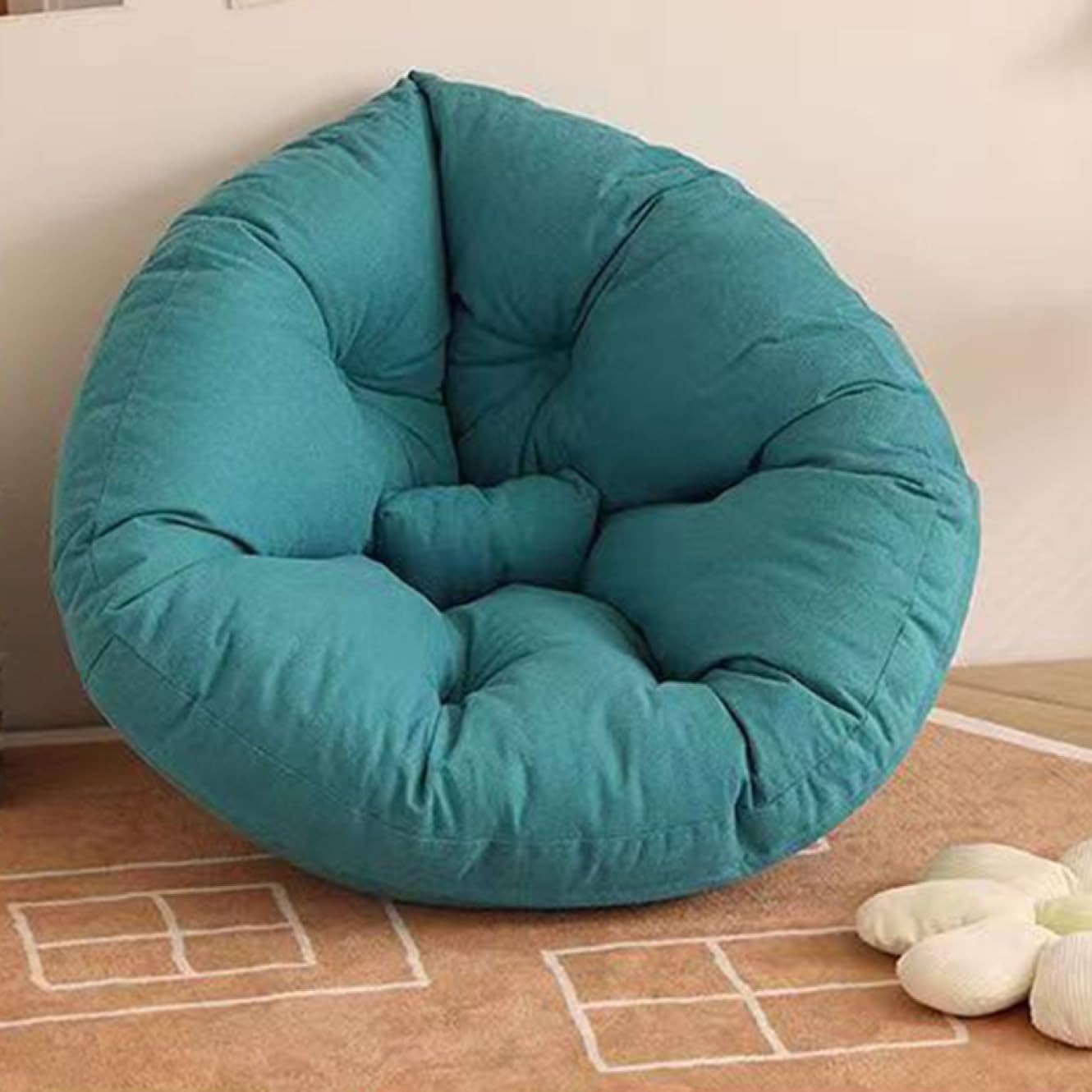 籐スイングチェアクッション 厚め アウトドア用品 北欧 90*185cm おしゃれ 屋内 屋外 ゆりかごチェアク..