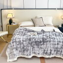 毛布 シングル ダブル 冬用 ブランケット ふわとろ タイダイ染 トスカ泡絨 肩掛け ひざ掛け ラビットファー調 ボリューム感 ふわふわ 洗える おしゃれ 厚手...