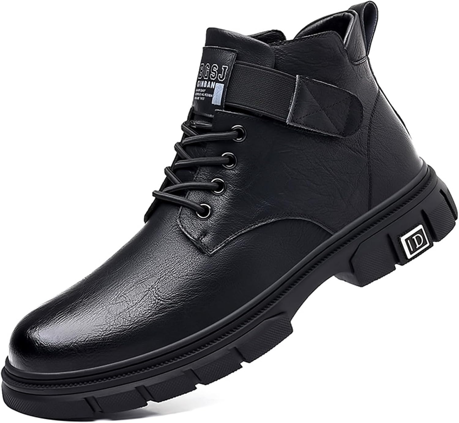 ワークブーツ ショートブーツ メンズブーツ オートバイブーツ 秋 冬 焦がし加工 レースアップ 梅雨対策 柔らかい ノンスリップ レトロ おじ靴 作業 トラベル ハイキング 滑り止め ウイングチップ