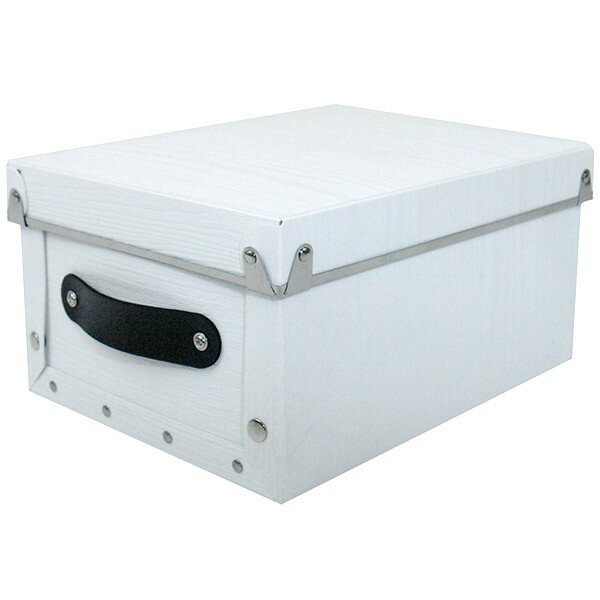 組み合わせ収納 カラーボックス用収納 アンティークスタイルモジュールボックス クオーター 収納ケース、組立ボックス(ホワイト,グレー,ブラック）見せる収納 デスク（W19×D25×H12cm）