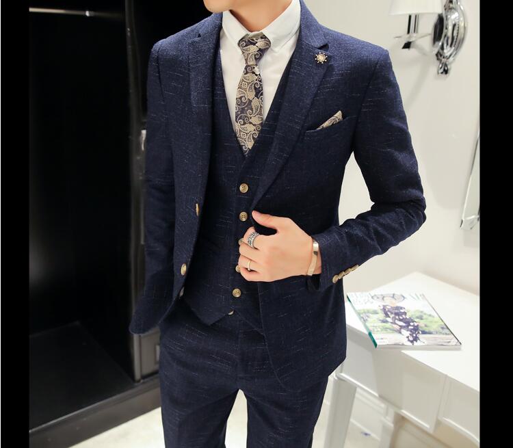 スリーピース 長袖 タキシード 細身 紳士服 入社 オフィス ビジネス セレモニー フ...