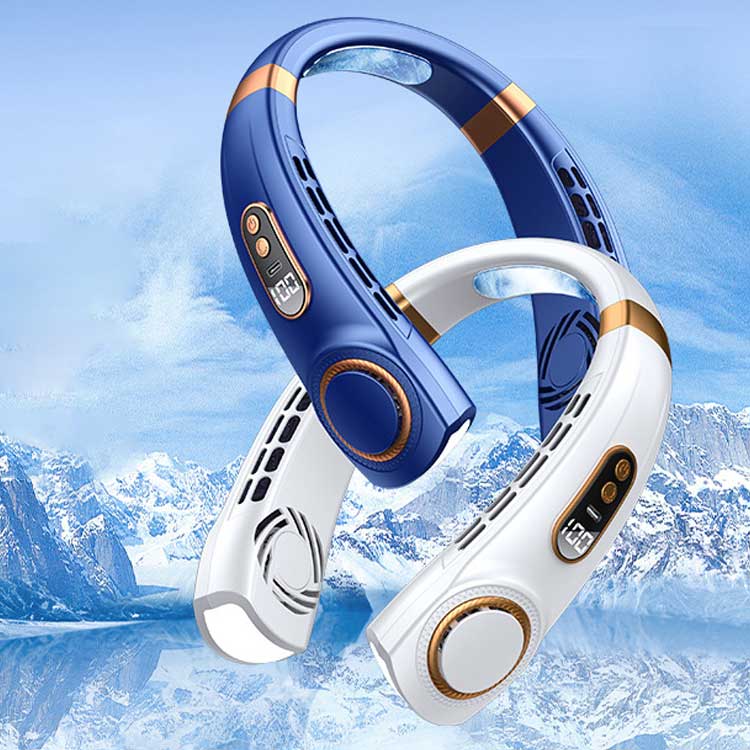 熱中症対策 ネッククーラー ネックファン 瞬間冷却 首掛け扇風機 冷却プレート 首掛けクーラー 首掛けファン 羽根なし USB充電