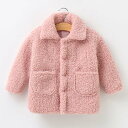 ボア ジャケット キッズ フリース 女の子 男の子 アウター コート ジュニア ボーイズ もこもこ ガールズ 子供 春 秋 冬 通学 通