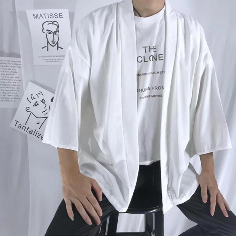 大人 ハッピ 白 法被 白 ホワイト White 無地 法被 はっぴ ハッピ 半被 半纏 はんてん 日本 お祭り 太鼓 フェス イベント 大人用