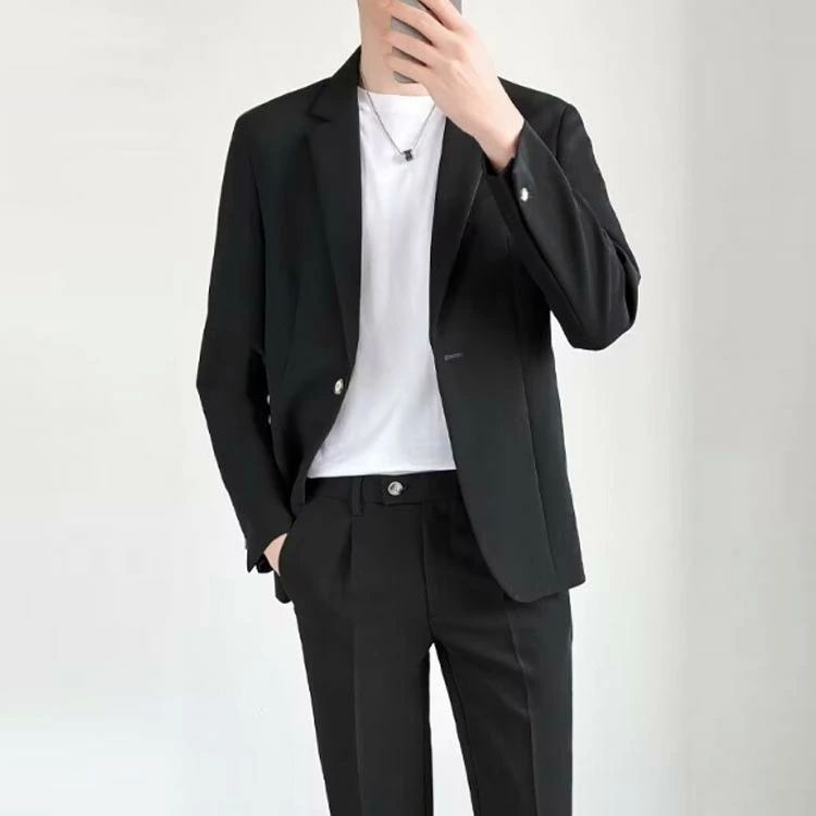 ビジネススーツ ビジネス オールシーズン メンズスーツ セットアップスーツ アンクルパンツ テレワーク ジャケット 大きいサイズ