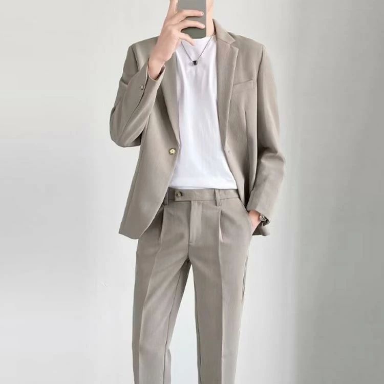 ビジネススーツ ビジネス オールシーズン メンズスーツ セットアップスーツ アンクルパンツ テレワーク ジャケット 大きいサイズ