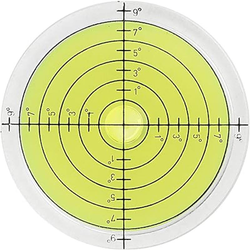 水準器傾斜計 高精度ゴルフパター補助パターグリーン 丸型気泡水平器 ゴルフマーカー ゴルフグリーンリーダー