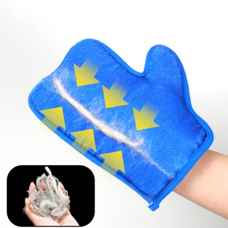 東洋SHOPのブラシ グローブ ペット 抜け毛 手袋 トリミング グローブ 毛玉取り ブラシ 猫 犬 ブラッシング 手袋 抜け毛取り 犬 ブラシ 手袋｜アングル3