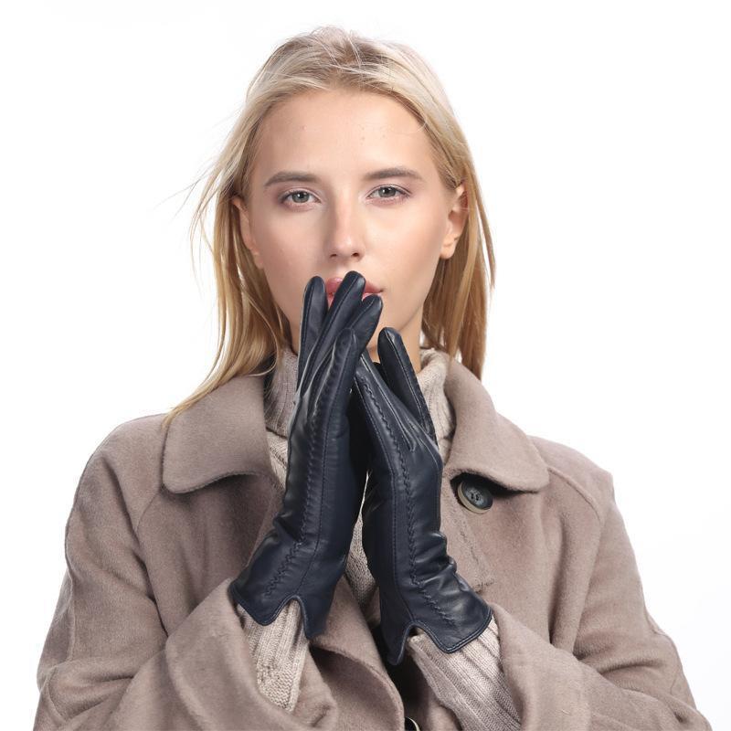 手袋 レデイース レザー 革 防寒 本革 バイク グローブ 防水 ライダース バイカー フォーマル バイクグローブ サイクリング 自転