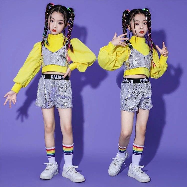 ダンス衣装 ジャズ ダンス セットアップ ヒップホップ 韓国 hiphop ストリートダンス 子供ダンス衣装 女の子 パーカー ショート