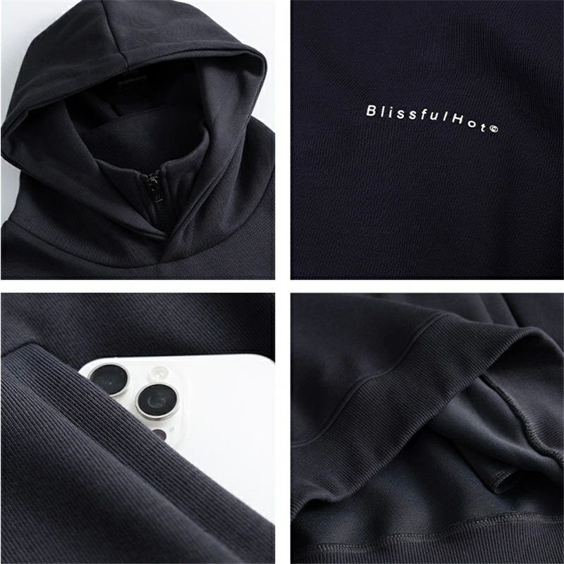 パーカー おしゃれ 長袖 プリント ジャケット ゆったり ジッパー 秋冬 フーデッド ハイネック 秋 冬 服 プルパーカー 韓国 大き