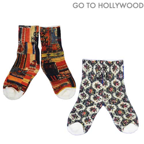 Go To Hollywoodノマドガラ ソックスL(19-21cm)LL(22-24cm)1418018