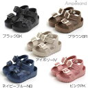 AmpersandEVAサンダルL249021L249080BK/BR/IV/NB/PK/LV/KK/BL13~21cm