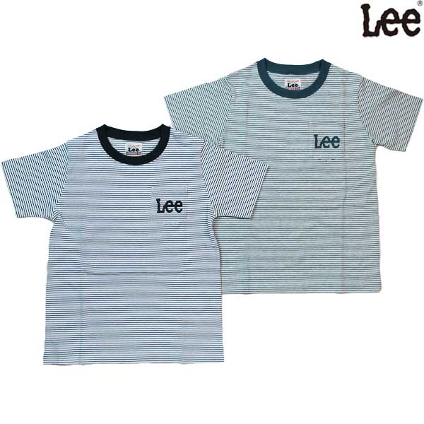 Lee キッズポケットLeeロゴ ショートスリーブTee130-150cmLK0878