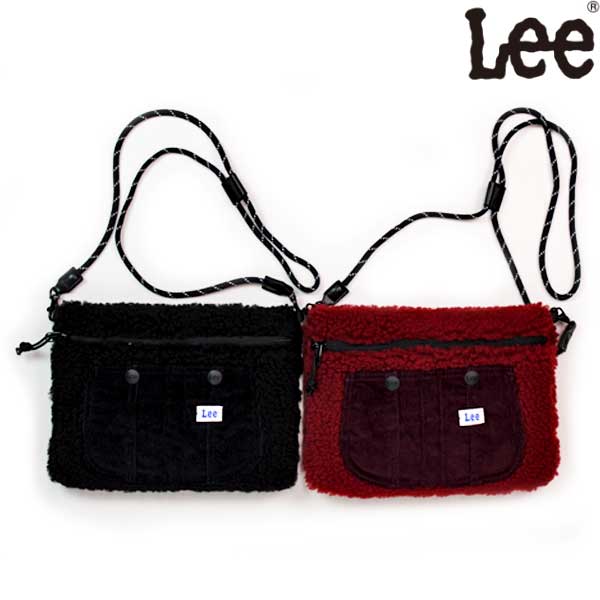 リーLEEボアオーバーオールサコッシュLA0675