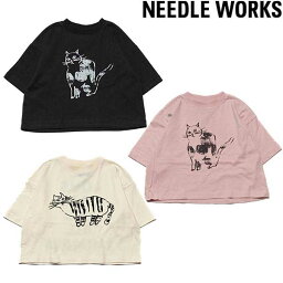 LOVE CAT TシャツNEEDLE WORKS ニードルワークスM(レディース)2024-032124112W