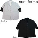 nunuformeワイドロングジャケットF(women's)2019AWnf12-968-571A