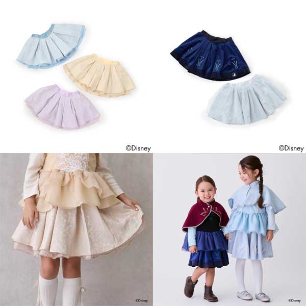 プティマインpetit main【Disney】なりきりスカートS(80-90cm)M(100-110cm)L(120-130cm)2025-109654104のサムネイル