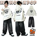 パーカー デニムパンツ ダメージ加工 キッズ ダンス衣装 セットアップ 男の子 女の子 カッコイイ ゆったり ワイドパンツ ヒップホップ HIPHOP 上下セット 2点セット 子供 ジャズダンス ステージ衣装 原宿 練習着 応援団 演出服 K-POP j