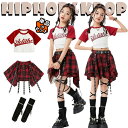 チェック柄 スカート かっこいい チア チアガール 韓国 jazz k-pop 靴下 セットアップ 単品 キッズ ダンス衣装 女の子 男の子 ヒップホップ へそ...