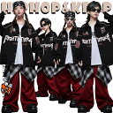 赤 黒 ジャケット jazz 韓国k-pop キッズ ダンス衣装 カーゴパンツ セットアップ おしゃれ かっこいい 女の子 男の子 総柄 子供服 演出