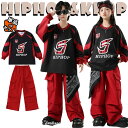 2点セット 長袖 カーゴパンツ キッズ ダンス衣装 男女兼用 女の子 男の子 子供 トップス sport おしゃれ かっこいい 総柄 セットアップ