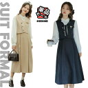 卒業式 スーツ 女の子 ワンピース 韓国 卒服 学院風 スーツ 長袖 ワンピース 仮2点 高校生 中学生 ピアノ発表会 演奏会 ドレス リボン付き 入学式 卒服 子供服 入学式 発表会 演出 春 フォーマルスーツ 小学生 中学生 成人式 お受験 スクー