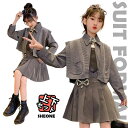 卒業式 スーツ 女の子 卒服 韓国 なんちゃって制服 セット 入学式 スーツ 女の子 ピアノ発表会 七五三 フォーマル 小学生 中学生 高校生 シャツ ネクタイ プリーツスカート キッズ ジュニア 子供服 おしゃれ 学園祭 入学式 卒業式 お受験 学園風
