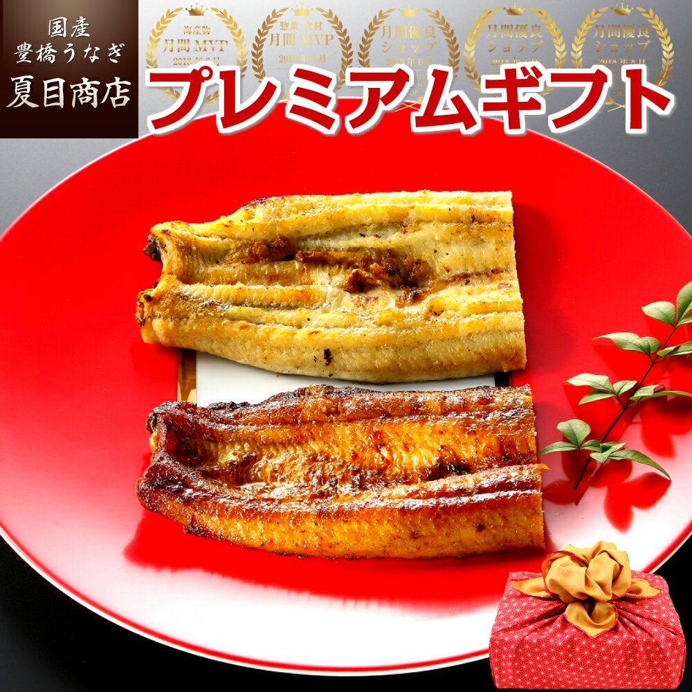 うなぎ ～夏目商店プレミアムギフト～ 蒲焼き・白焼き・肝焼き等の詰合せ 風呂敷包み 送料無料 国産 愛知県産 専門店 39ショップ 父の日 お中元 お祝い 誕生日 プレゼント 食べ物 真空パック 贈り物 ギフト