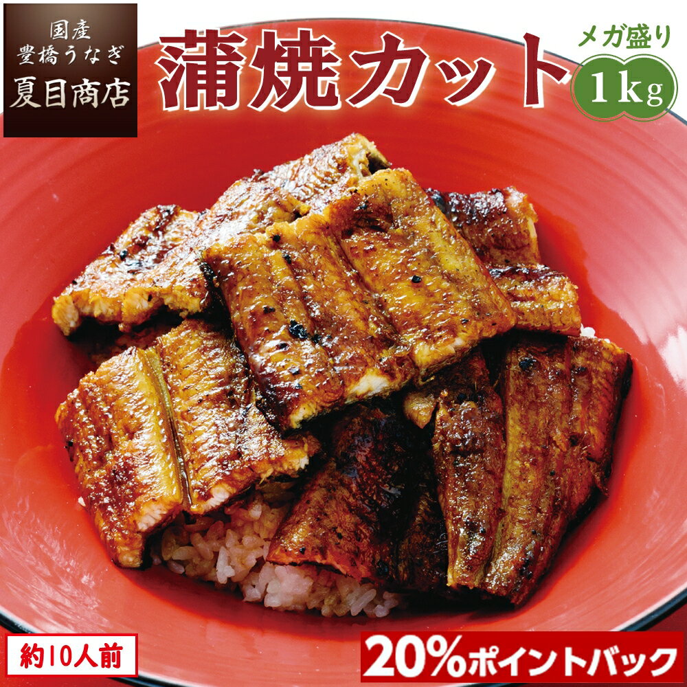 夏目商店 うなぎ 【ポイント20％で→実質13,681円】【安定供給】うなぎ 蒲焼き カット1kg メガ盛り 1枚45-65g 個包装 約10人前 送料無料 国産 愛知県産 専門店 39(サンキュー)ショップ 母の日 父の日 お祝い 誕生日 プレゼント 食べ物 真空パック 贈り物 ギフト