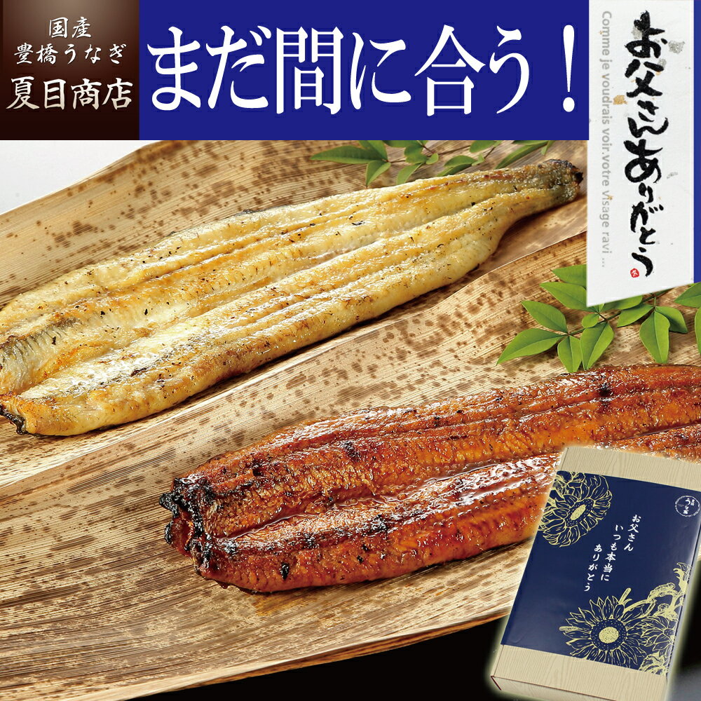 蒲焼き 【P2倍で実質6,455円】父の日 まだ間に合う プレゼント ギフト人気No.1 うなぎ 紅白セット 蒲焼き 白焼き 大サイズ 155-167g×各1尾 大盛2人前 送料無料 国産 愛知県産 専門店 お祝い 誕生日 食べ物 真空パック 贈り物 父の日当日までに必ず到着