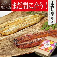 母の日 まだ間に合う ギフト プレゼントうなぎ 紅白セット 蒲焼 白焼 155-167g×各1...