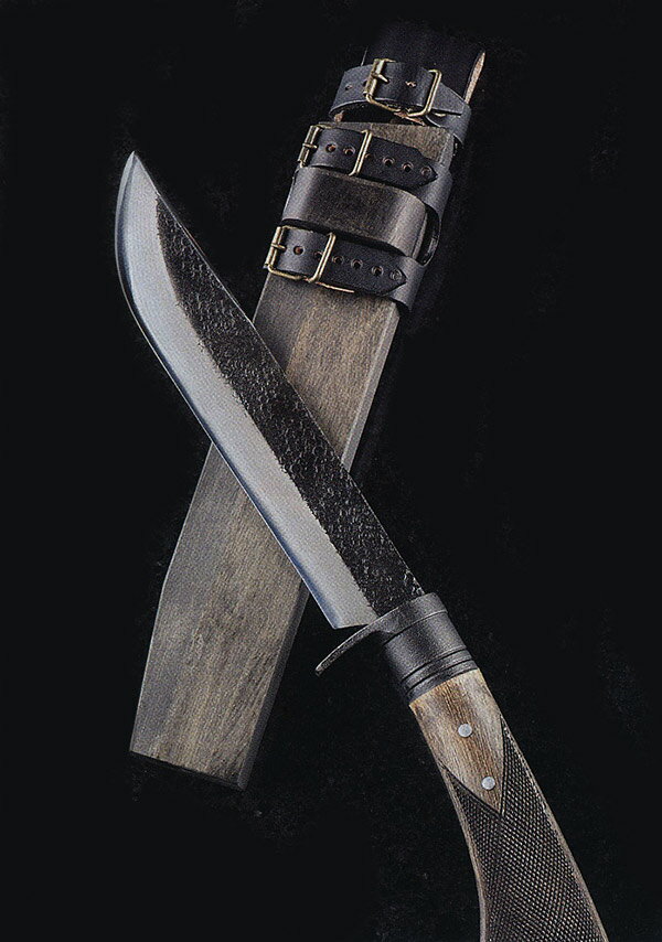 (予約商品)剣鉈 ダマスカス山遊鉈 漆黒造り 180 6寸 両刃通販格安セール情報 楽天 通販