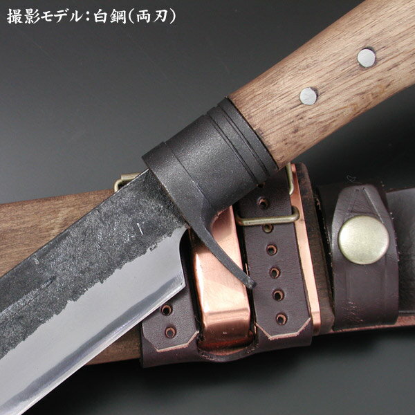 土佐鍛造ハンティングナイフ青DM 片刃 300※2020年9月より木鞘が銅板無しに変更となりました通販格安セール情報 楽天 通販