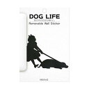 犬 ウォールステッカー 【DOG LIFE ラブラドールレトリバー「だだっこ」】 犬 雑貨 シール インテリア 壁 シール ステッカー Wall Story グッズ その1