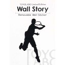 スポーツ ウォールステッカー【テニス バックハンド】グランドスラム ボレー インテリア ステッカー スイッチ シルエット Wall Story