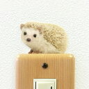 ハリネズミ カラーウォールステッカー【Animal LIFE ハリネズミ（シナモンB）】はりねずみ hedgehog 雑貨 インテリア 壁 シール どうぶつ 動物 ペット グッズ