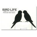 鳥 ウォールステッカー【BIRD LIFE インコ】壁 シール コンパニオンバード 鳥 小鳥 動物 アニマル 野鳥 インコ グッズ 雑貨 インテリアコンセント スイッチ WallStory(4)