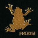 カエル 蒔絵シール【Frogs! いっぴき 金 30mm】かえる グッズ 蛙 ステッカー シール スマホ カバー ケータイ ワンポイント シンプル スマホ iPhone デコ ステッカー iQOS アイコス